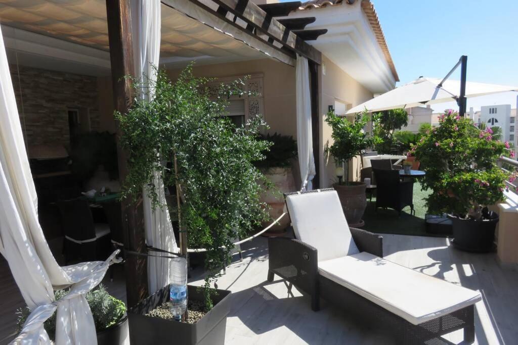 Penthouse - Residence La Mina - Albir Avec Wifi Gratuit El Albir Bagian luar foto