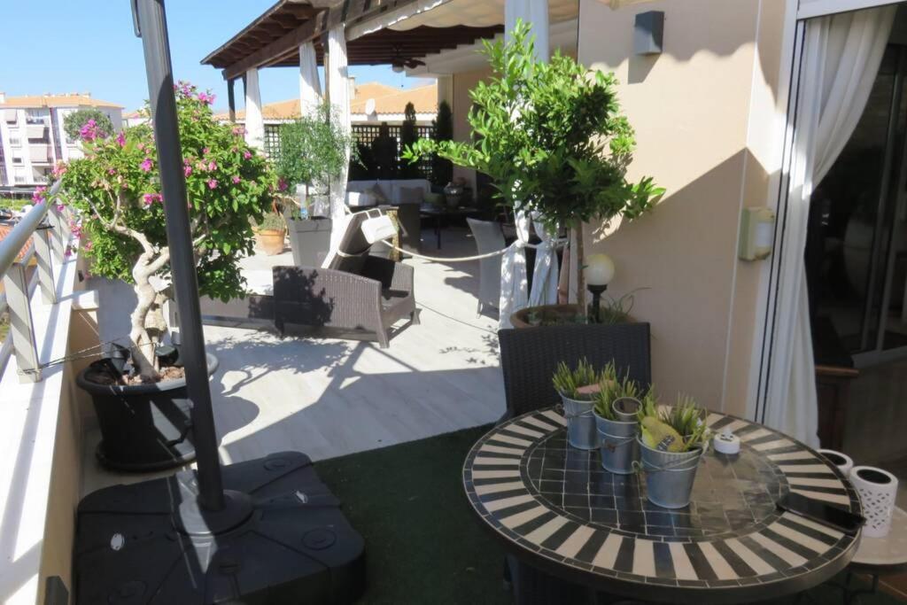 Penthouse - Residence La Mina - Albir Avec Wifi Gratuit El Albir Bagian luar foto