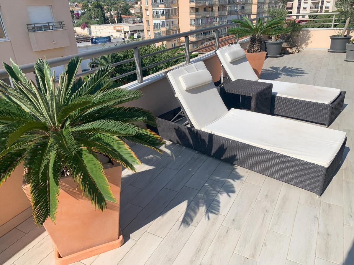 Penthouse - Residence La Mina - Albir Avec Wifi Gratuit El Albir Bagian luar foto