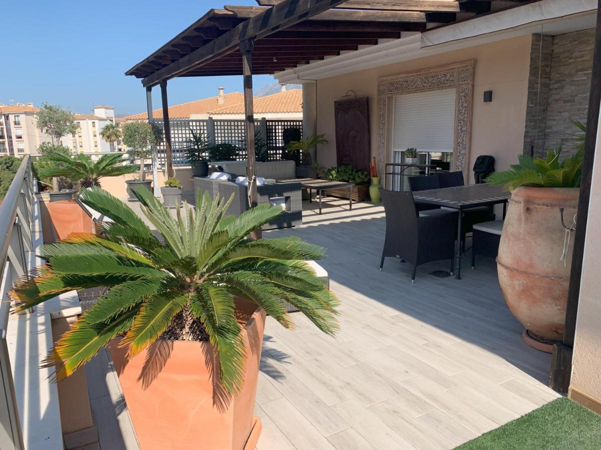 Penthouse - Residence La Mina - Albir Avec Wifi Gratuit El Albir Bagian luar foto