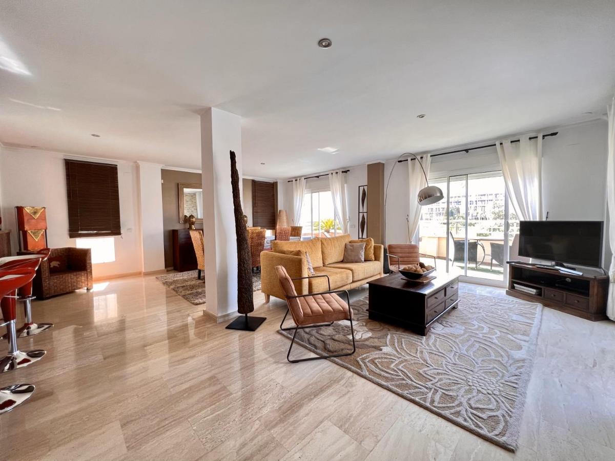Penthouse - Residence La Mina - Albir Avec Wifi Gratuit El Albir Bagian luar foto