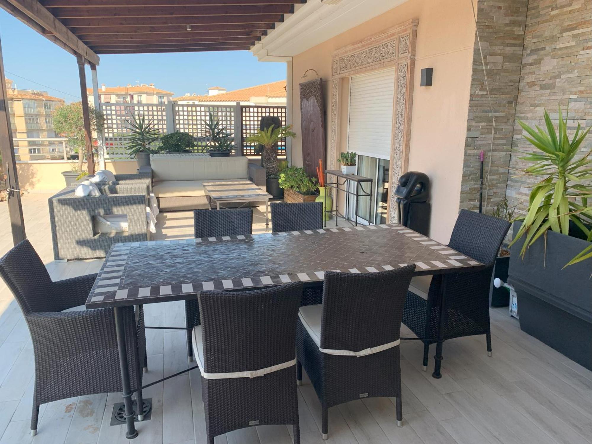 Penthouse - Residence La Mina - Albir Avec Wifi Gratuit El Albir Bagian luar foto